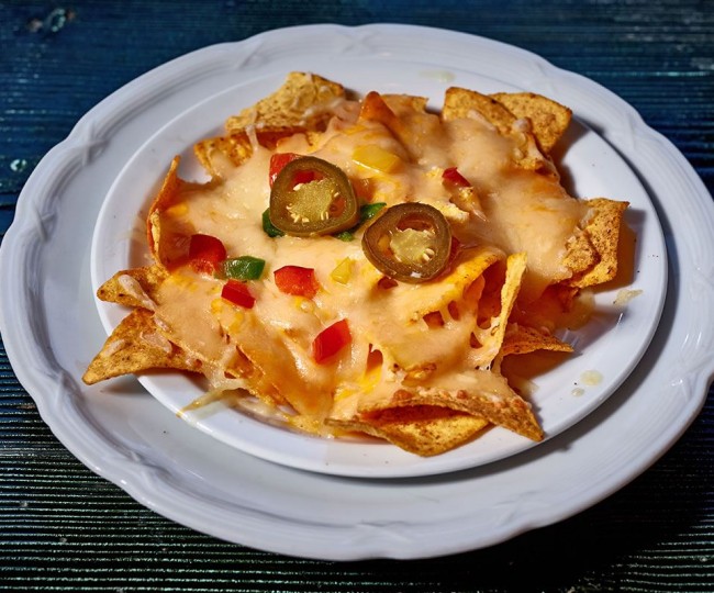 Überbackene Nachos