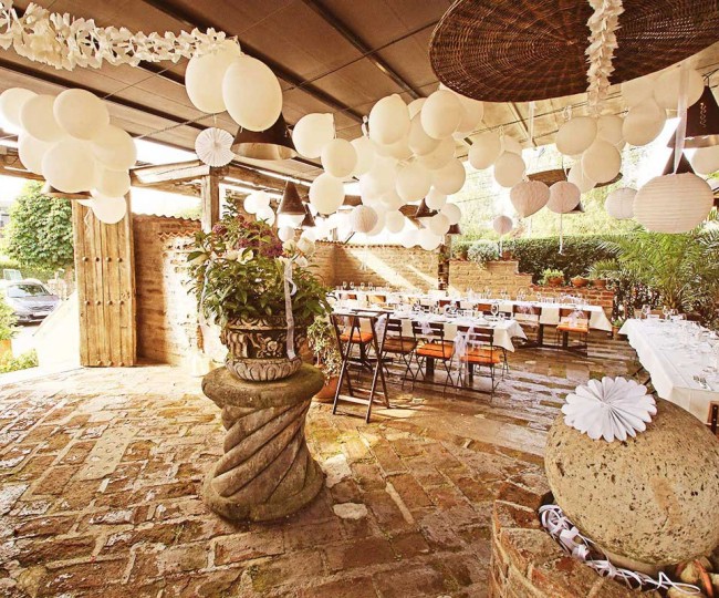 Geschützter Bereich im Garten