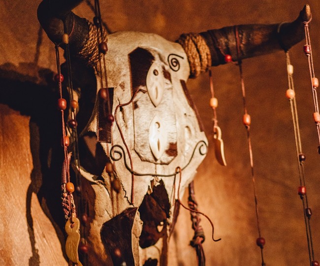 Einrichtung im mexikanischem Adobe Stil