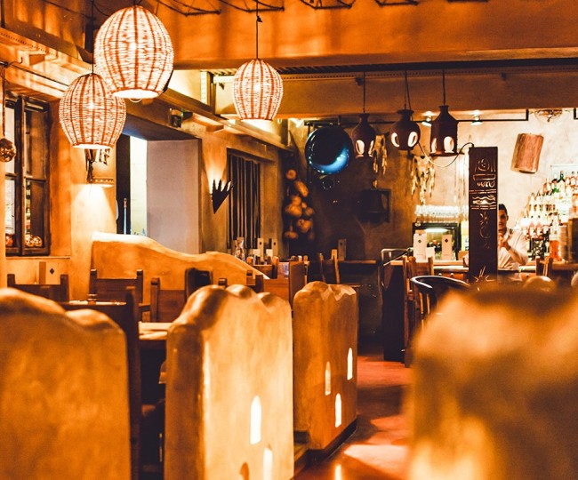 Im Restaurant Santa Fe