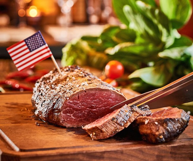 US Rollo Grande - 720g amerikanisches Rinderfilet, im Ganzen tranchiert