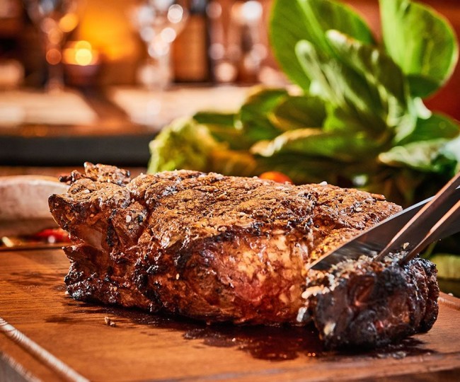 Saftiges Rib-Eye Steak